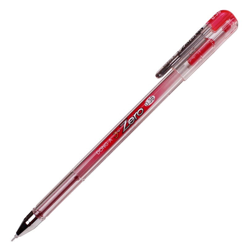 Dong-a 0.38 Mm 3-zero Gel Ink Ball Point Pen Excellent Writing (No Blot,no Scratch,no Skipping) Color Mix-12 Pens - Image 5